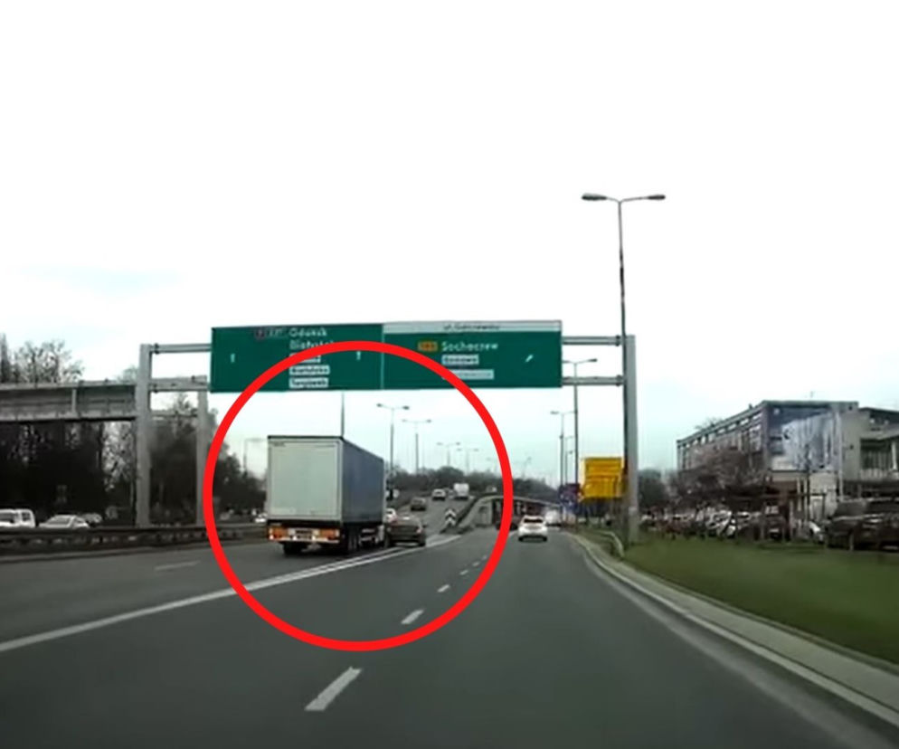 Kierowca skończył na barierce