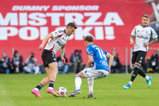 Lech Poznań - Legia Warszawa: Zdjęcia kibiców i zawodników z meczu 30. kolejki PKO BP Ekstraklasy