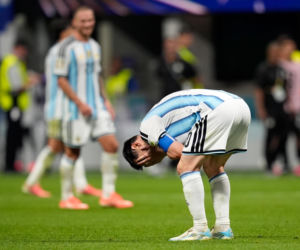 Leo Messi, mecz z Egiptem