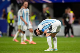 Leo Messi, mecz z Egiptem