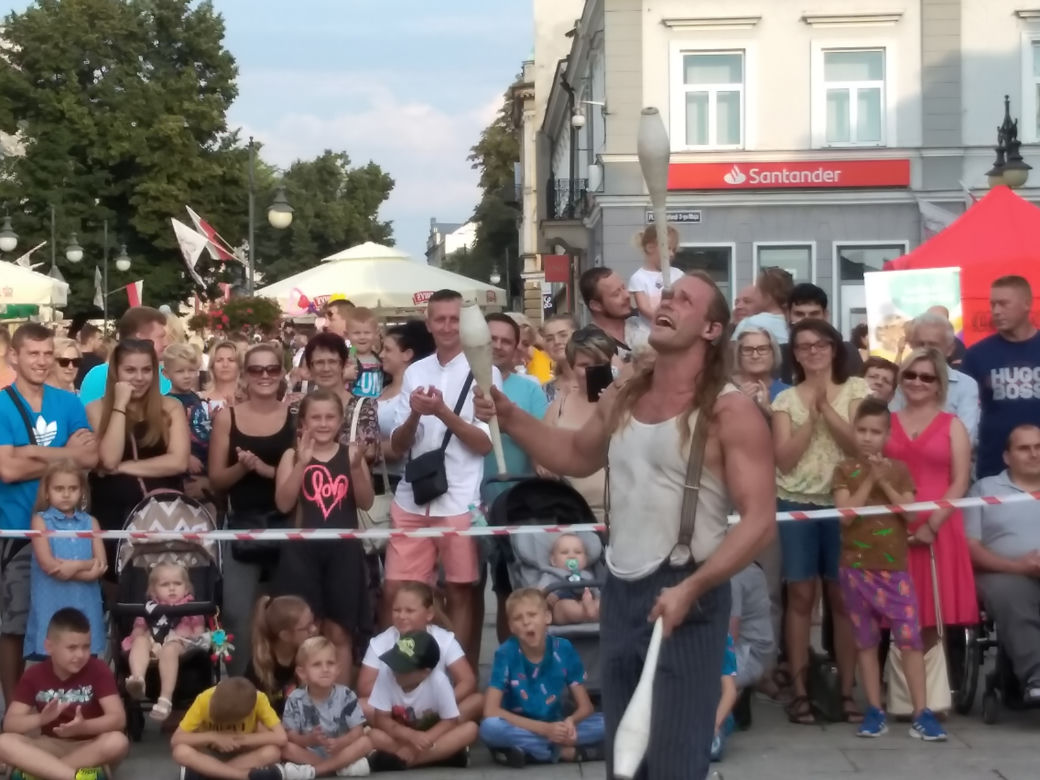 W weekend królowała magia! Na radomskim deptaku wystąpiły największe gwiazdy sztuki ulicznej!