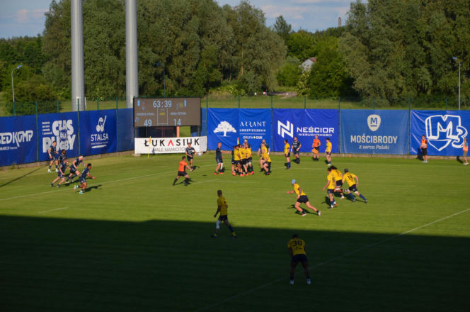 Siedlczanie wygrali półfinałowy mecz Ekstraligi Rugby! MKS Awenta Pogoń Siedlce pokonał Life Style Catering RC Arka Gdynia