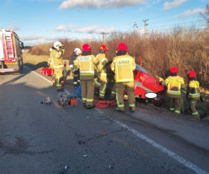 Śmiertelny wypadek w Rudzienicach na DK nr 16