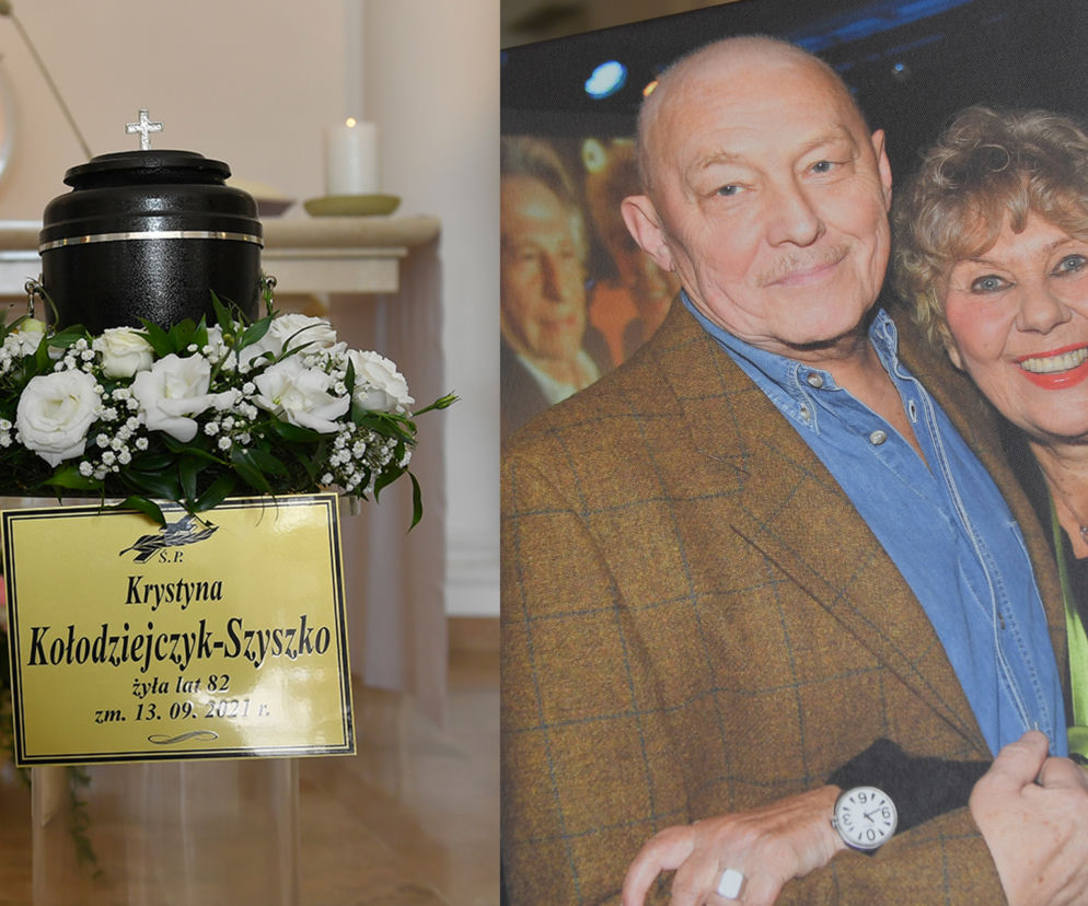 Podwójny pogrzeb  - Krystyna Kołodziejczyk i mąż Wiesław Szyszko