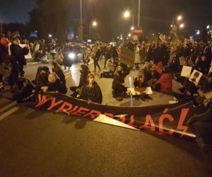 Protest w centrum Bydgoszczy