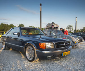 Spotkanie grupy Youngtimer Warsaw pod PGE Narodowym