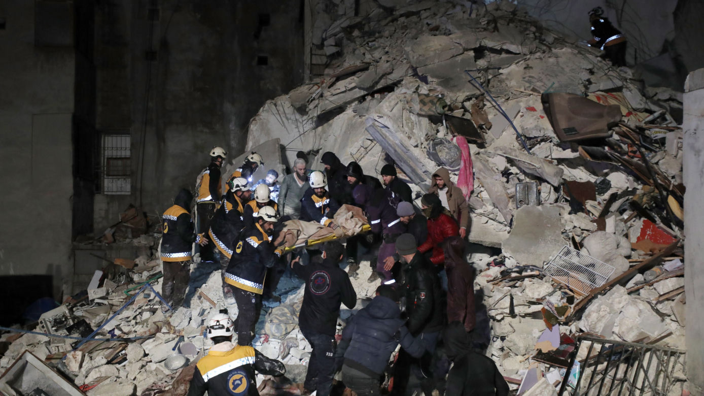 Trzęsienie ziemi w Trucji i Syrii
