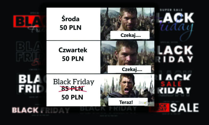 Memy na Black Friday