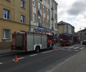 Lublin: Pożar w szkole w centrum miasta. Ewakuacja uczniów