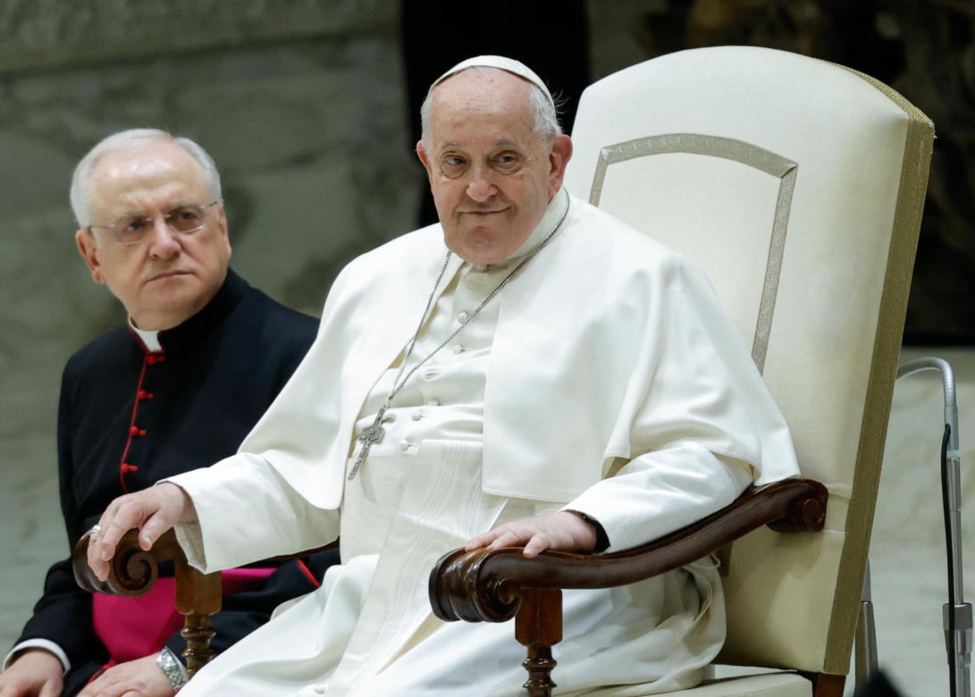 Papież Franciszek w szpitalu. Miał poważne problemy z głosem podczas audiencji