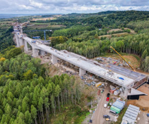 Budowa drogi S19 i najwyższej estakady w Polsce
