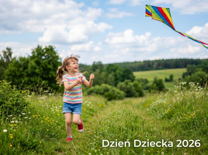 Kartka z życzeniami na Dzień Dziecka