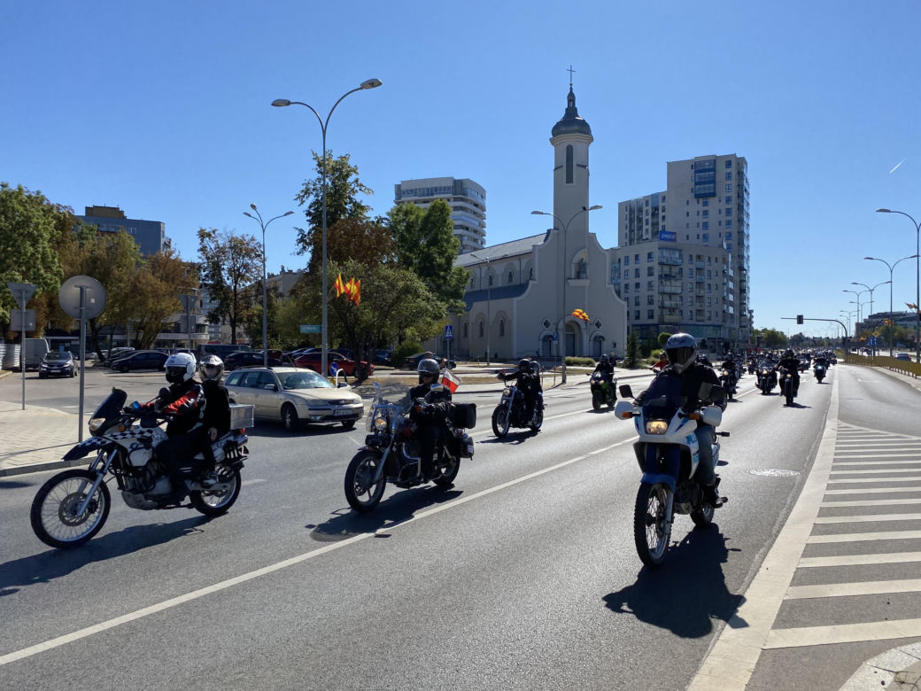 Setki motocyklistów przejechało przez centrum Białegostoku. Zobacz zdjęcia z Wielkiej Parady Motocyklowej [GALERIA]