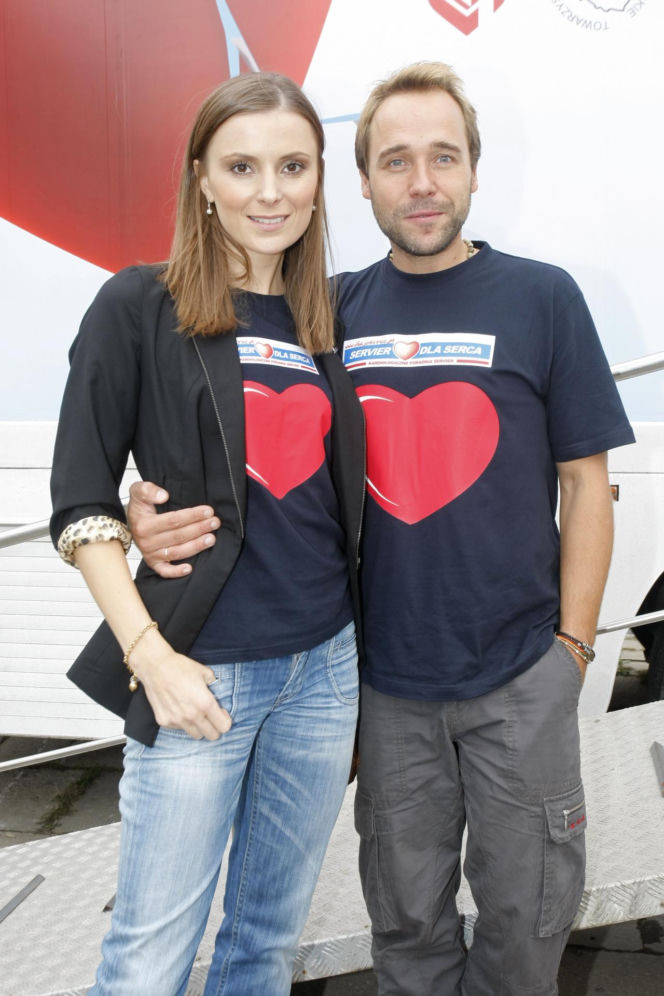 Halina Mlynkova i Łukasz Nowicki