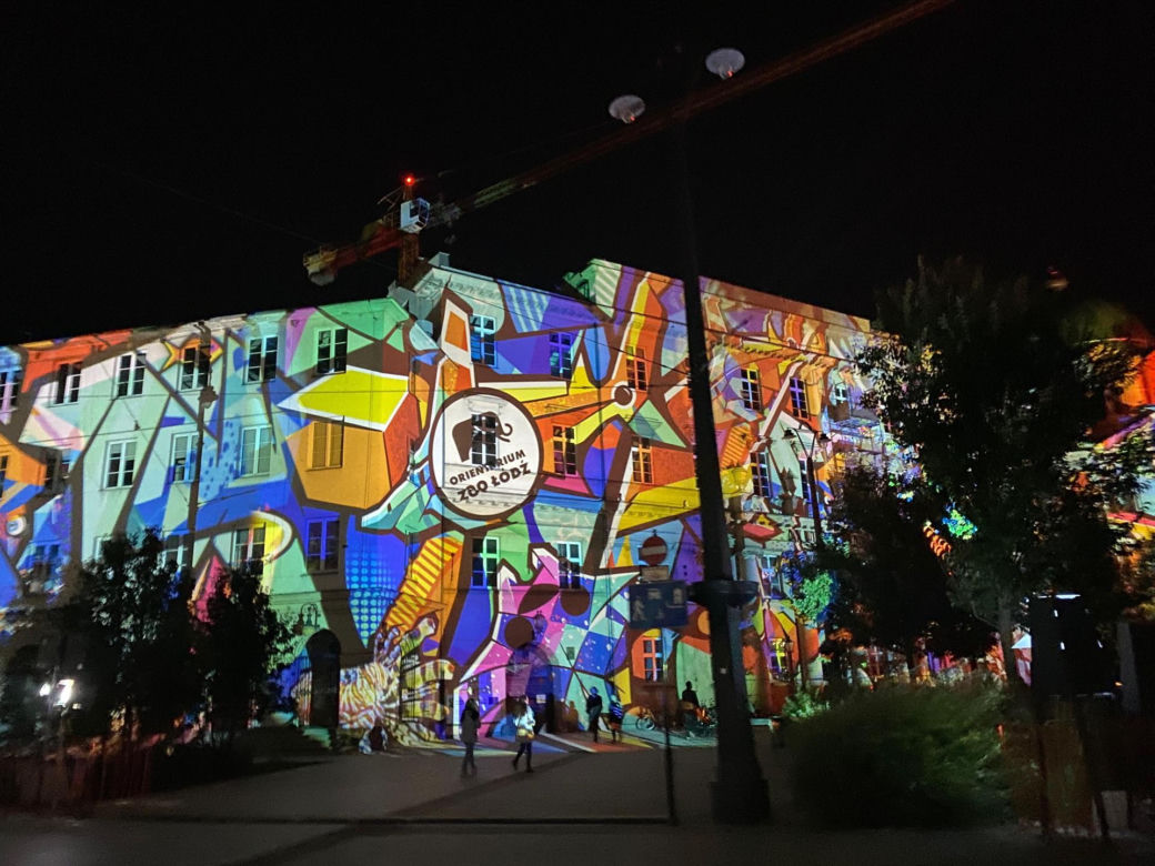 To naprawdę robi wrażenie!". W Łodzi trwa Light Move Festival
