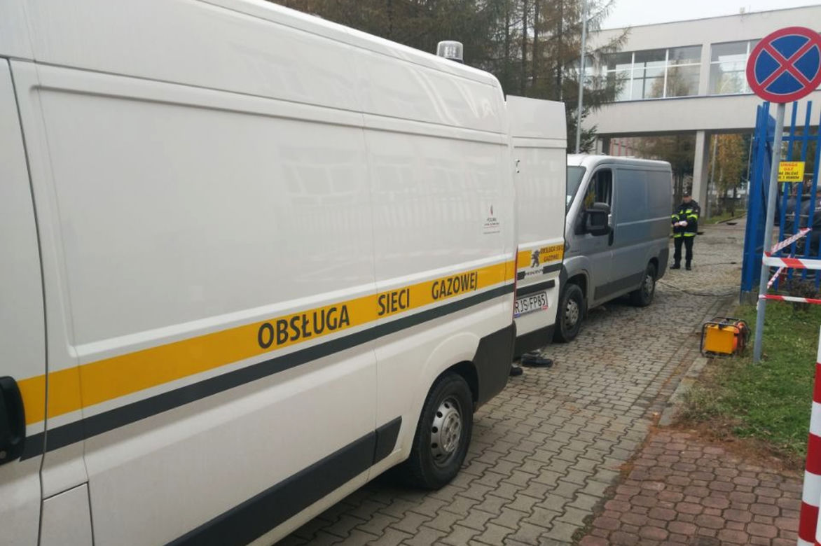 Wyciek gazu na Politechnice Rzeszowskiej, konieczna była ewakuacja!