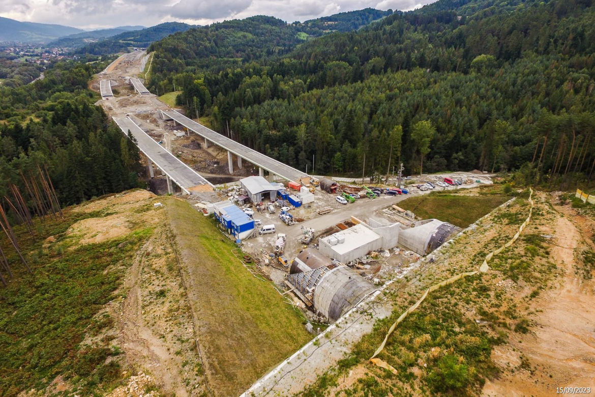 S1 - budowa obejścia Węgierskiej Górki