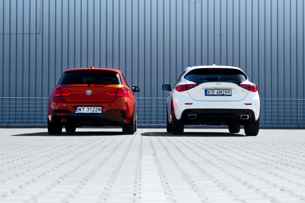 Infiniti Q30 1.6t vs. BMW 118i A/T