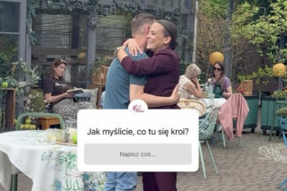 M jak miłość. Paweł (Rafał Mroczek), Kinga (Katarzyna Cichopek), Magda (Anna Mucha)