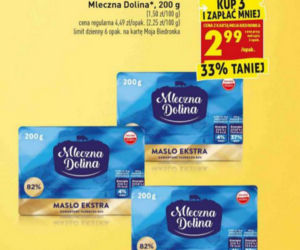 masło ekstra 2,99 zł