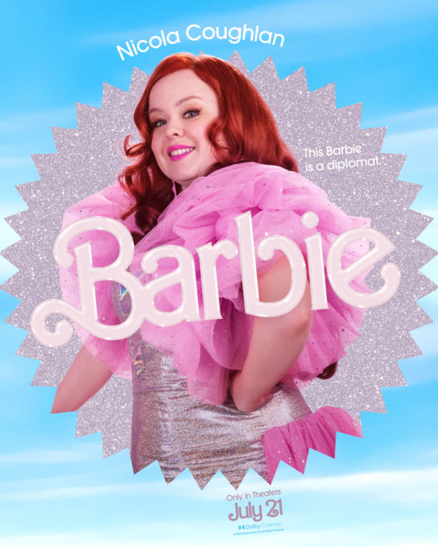Nicola Coughlan jako Barbie dyplomatka