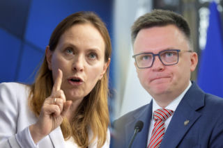 Nowa era w Polsce 2050. Hołownia spotkał się z Pełczyńską-Nałęcz: „Partia jest w bezpiecznych rękach”