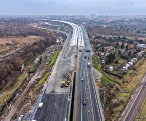 Zima pokrzyżowała plany drogowców. Nowy zjazd na S7 pod Krakowem nie zostanie otwarty