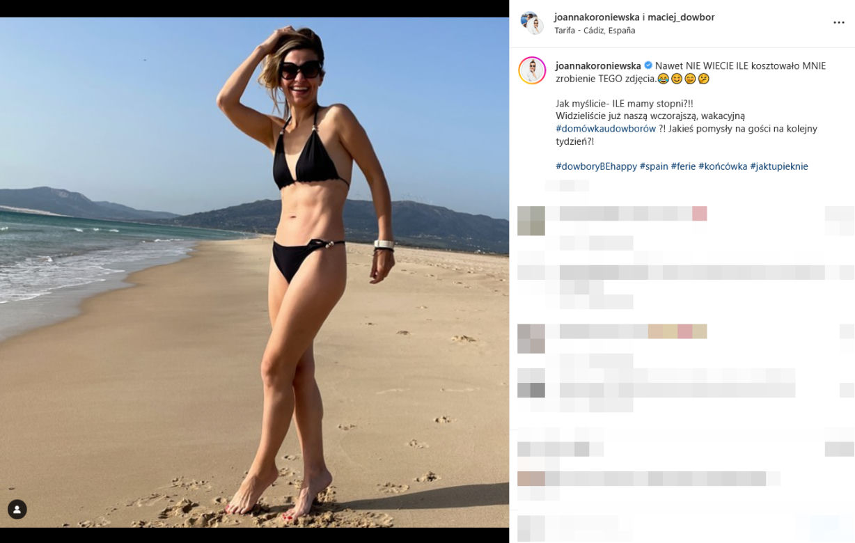 Joanna Koroniewska i Maciej Dowbor wziąż jest ogień między nimi