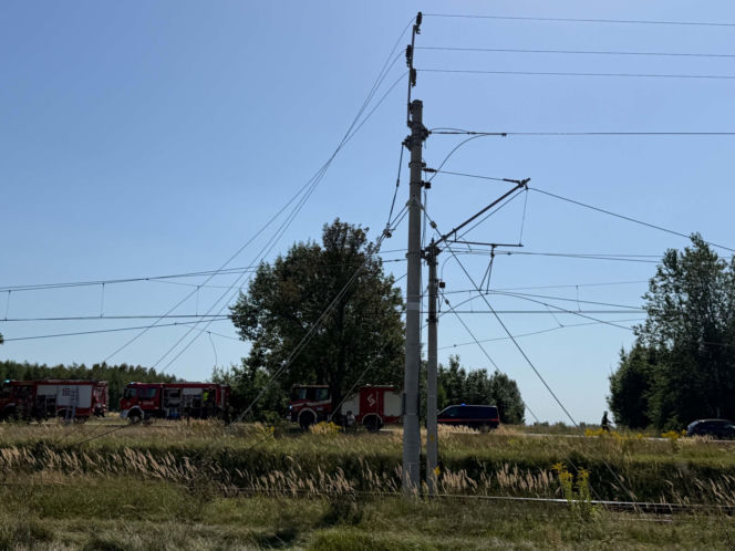 Katastrofa kolejowa na Mazowszu