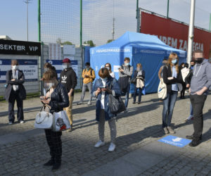 Ruszyły szczepienia na stadionie Legii