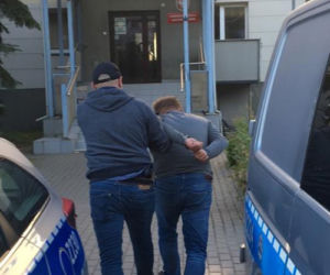 Policjanci złapali złodzieja klocków