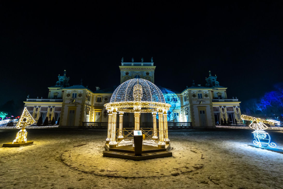 Królewski Ogród Światła - zobacz zdjęcia klimatycznych iluminacji w Warszawie