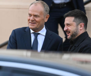Tusk po spotkaniu z Zełenskim. Na stole inwestycje i tarcza obronna