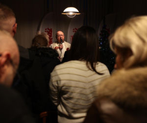 Strajk górników w kopalni Silesia