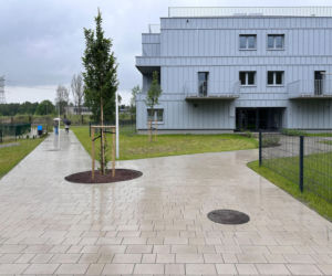 Budynki TBS w Katowicach przy Kosmicznej z 2026. Projekt: Kinga Bączyk i Magdalena Orzeł-Rurańska, pracownia K3Xmore