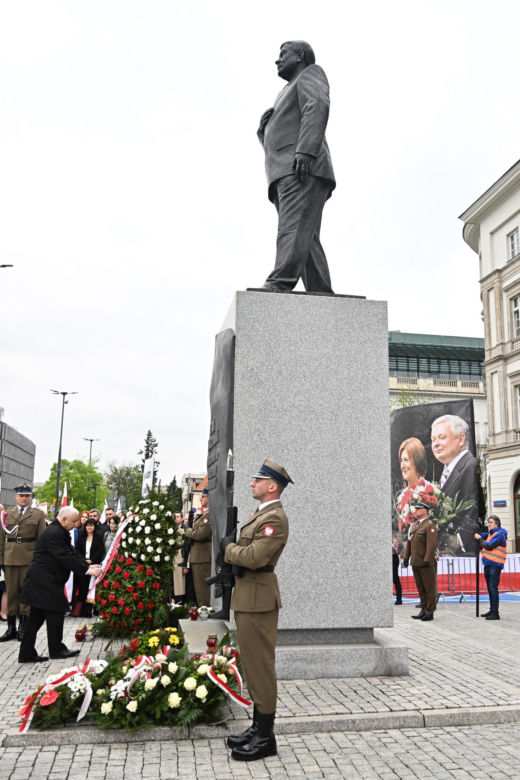 14. rocznica katastrofy smoleńskiej. Obchody w Warszawie