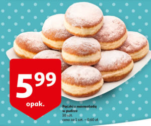 Tłusty czwartek 2020. Ceny pączków w toruńskich supermarketach
