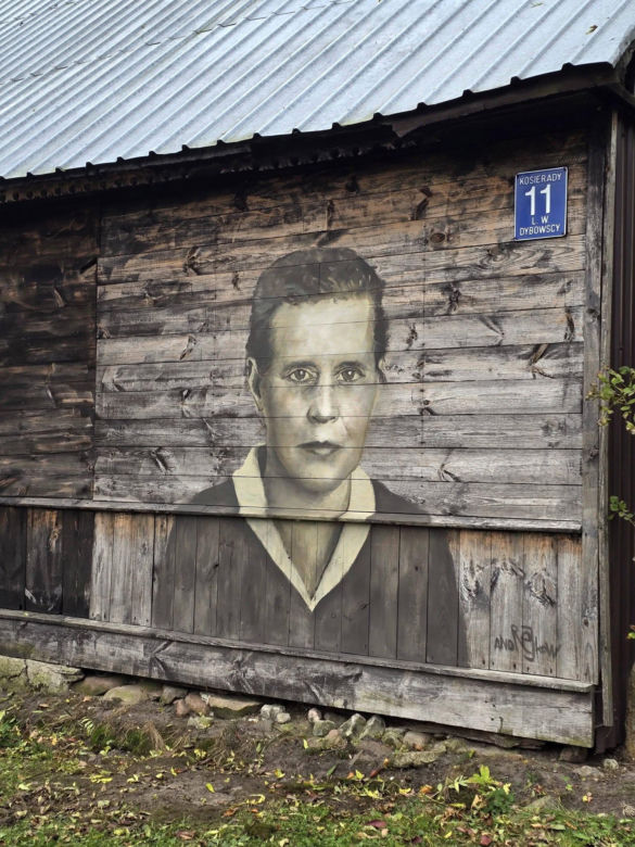 Wieś Kosierady Wielkie na terenie gminy Sokołów Podlaski staje się coraz piękniejsza. Wszystko za sprawę tzw. drewnali