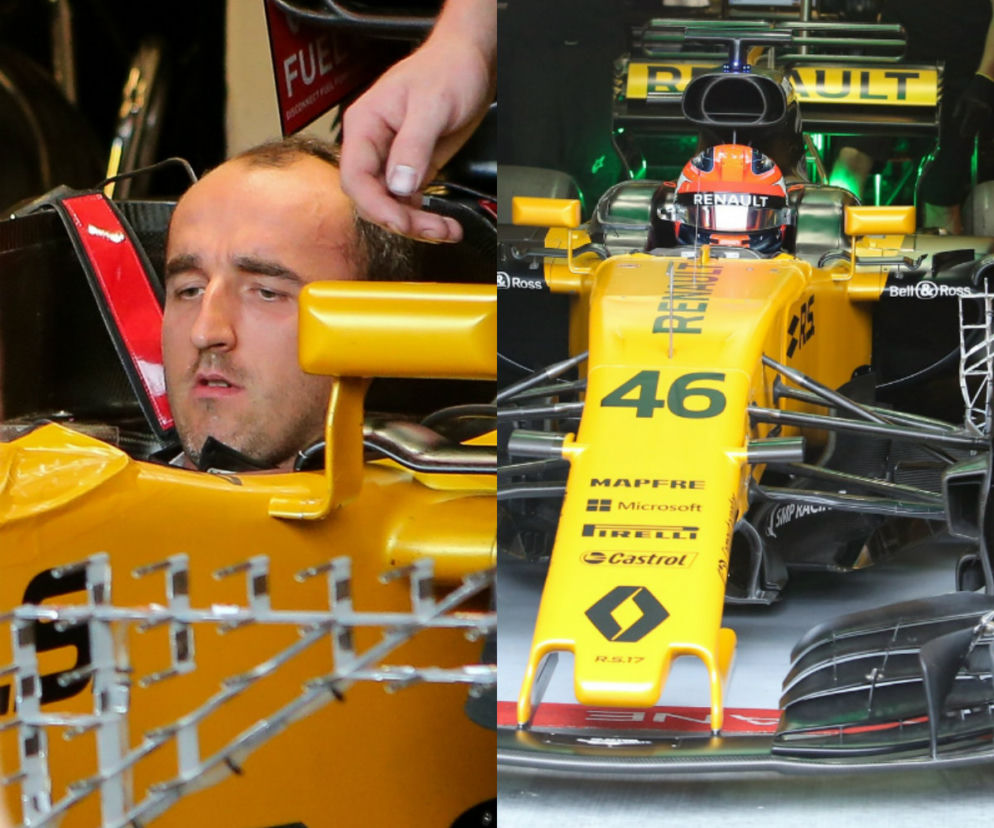 Robert Kubica - testy Renault
