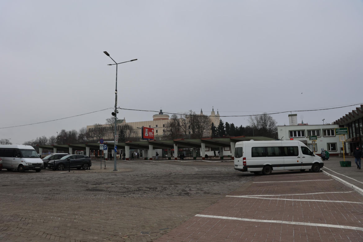 „Stary” dworzec PKS przy al. Tysiąclecia w Lublinie