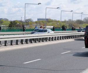 Antonow przyleciał, korki na ulicach