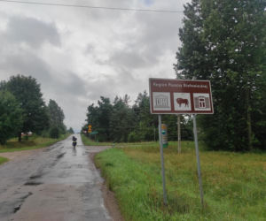 Pomaganie za jechanie Michał Majchrzak i Witek Sobczak