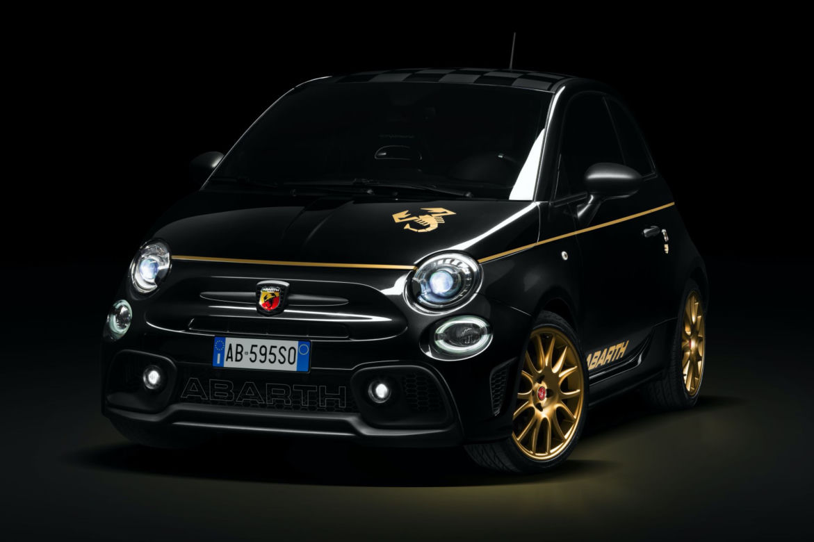 Abarth 595 Monster Energy Yamaha i Scorpioneoro