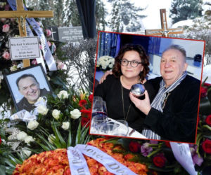 Żona Michała Urbaniaka nie mogła powstrzymać łez. Pożegnała ukochanego pięknymi słowami 