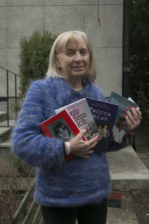 Maria Kiszczak w dzień po ujawnieniu akt Bolka