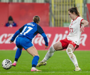 Polska - Słowenia: Najwierniejsi kibice wspierali reprezentację Polski kobiet. Dużo zdjęć z Gdańska