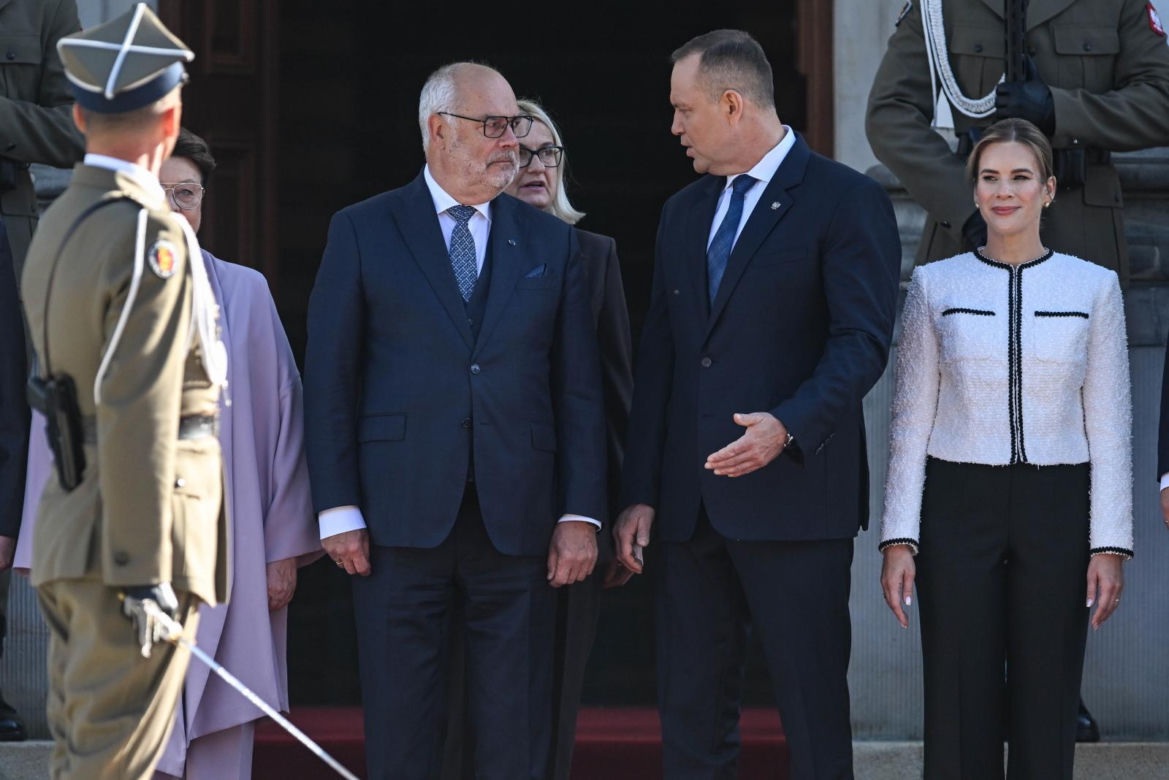 Para prezydencka z Estonii w Polsce. To pożegnalna wizyta.