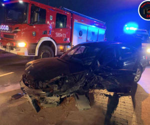 Wypadek na trasie S8 w Nadarzynie