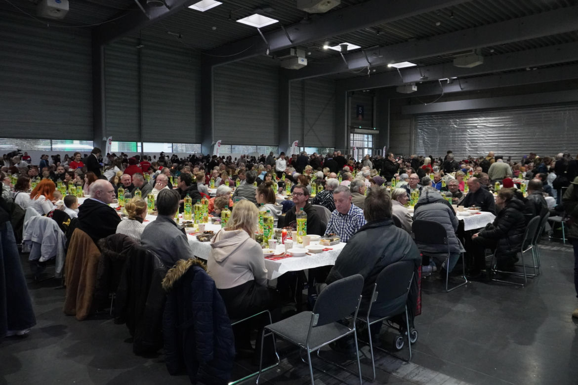 Wigilia Caritas Poznań 2024 