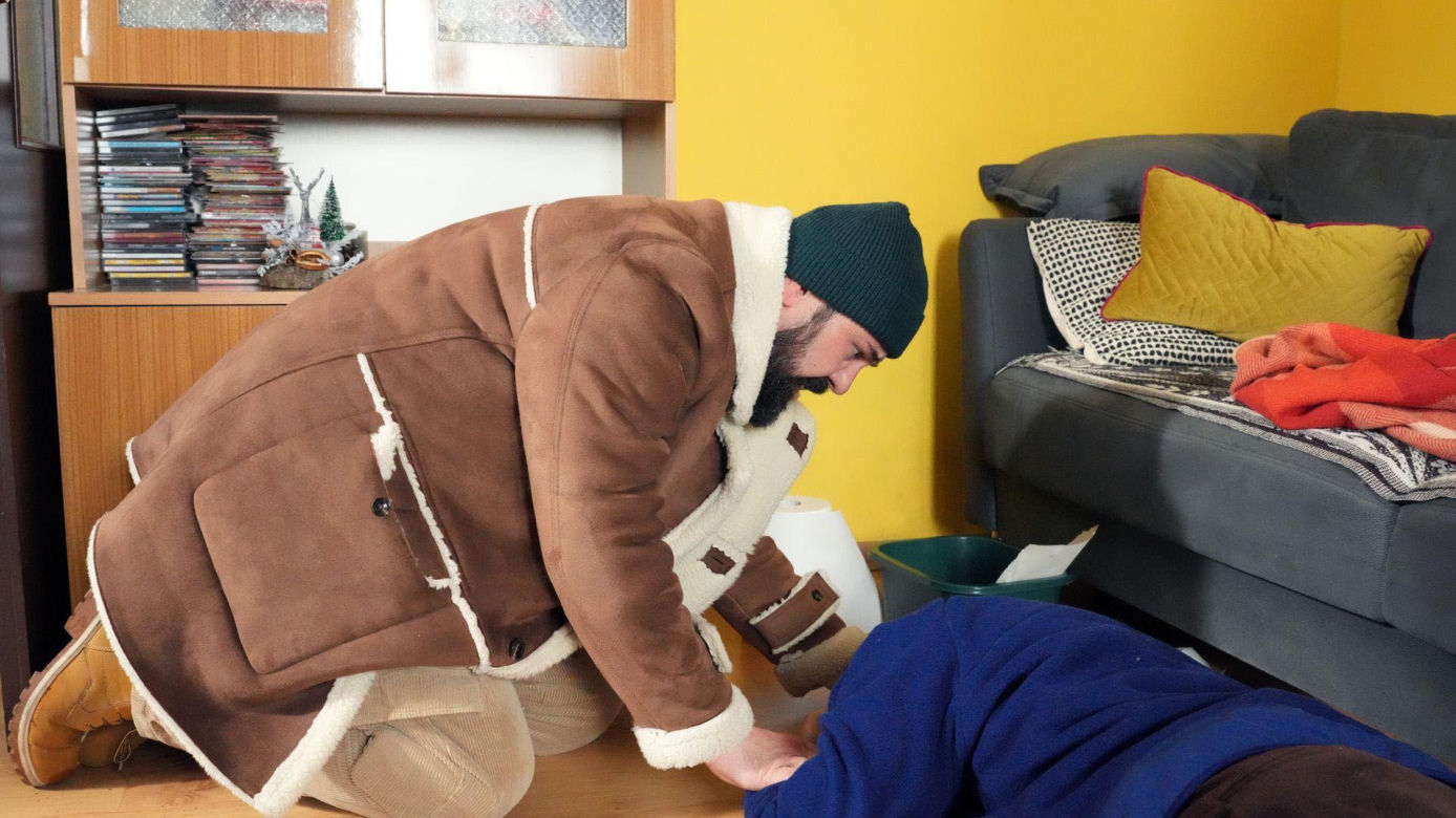 Barwy szczęścia odc. 3381. Borys (Jakub Wieczorek), Bogumił (Wenanty Nosul)